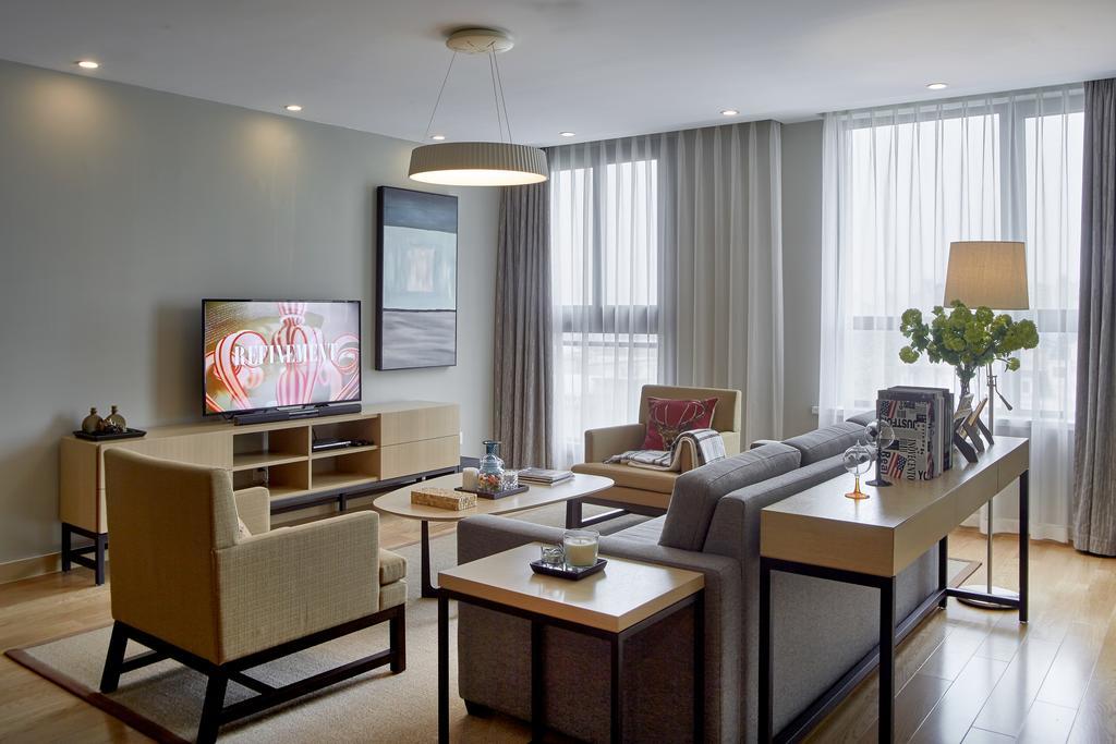 One Sunland Serviced Suites Managed By Lanson Place Шанхай Экстерьер фото
